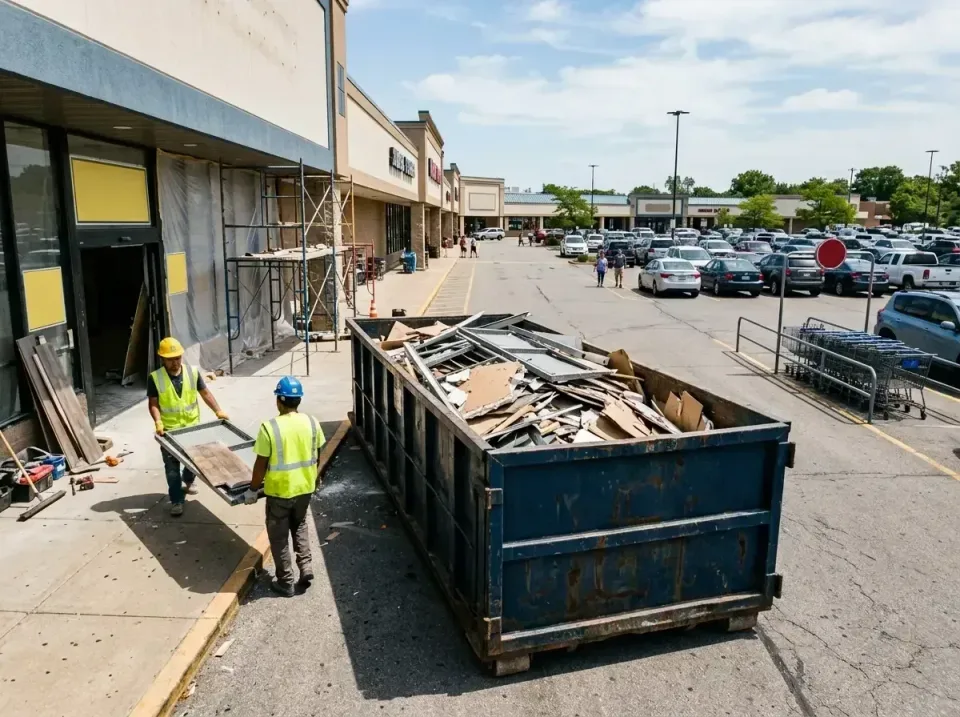 retail-store-renovation-debris-003 — frequently asked questions, Roll-off Dumpster Rentals in Ludowici, GA